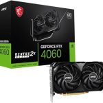 MSI GeForce RTX 4060 Ventus 2X & Gaming X | 8GB GDDR6 | Ada Lovelace | DLSS 3 | 1080p Gaming