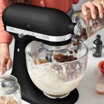 KitchenAid Artisan 5KSM185PS Küchenmaschine | 4,8L + 3L Schüssel | Edelstahl-Zubehör | 300W – Bild 5