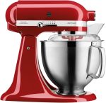 KitchenAid Artisan 5KSM185PS Küchenmaschine | 4,8L + 3L Schüssel | Edelstahl-Zubehör | 300W – Bild 15