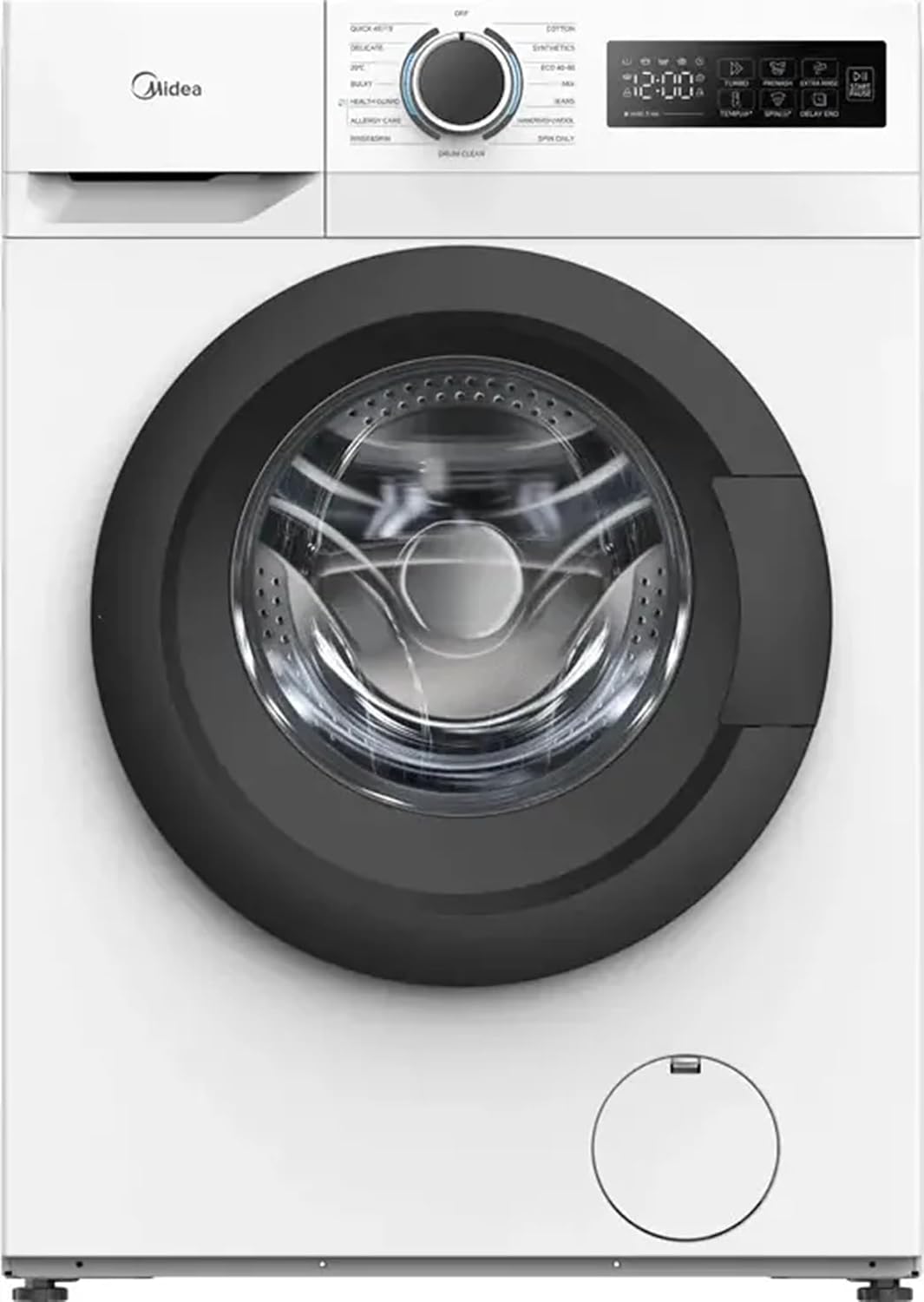 61yJusylT0L._AC_SL1500_ Midea Waschmaschine | Frontlader mit Inverter Quattro & A-10% Klasse (7kg / 1400 U/Min) – Bild 1