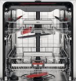 AEG FEE83806PM Integrierter-Geschirrspüler / 60Cm / Comfortlift - Hebefunktion / D / Energiesparend / Maxiflex Besteckschublade / Beladungserkennung / Display / Startzeitvorwahl / Extra Leise