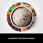 Ninja Creami Eismaschine & Dessertmaschine Mit 3 Behältern, 7 Programmen, Herstellung Von Eis, Gelato, Sorbet, Smoothie-Bowls, Milchshakes Und Mehr, Schwarz/Silber, 1,4L Eiscreme Kapazität, NC300EU