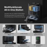 Roborock Qrevo Saug- und Wischroboter | 8.000 Pa Saugkraft, Anti-Tangle-Bürste, LiDAR-Navigation, All-in-One Station (QV 35A Set) – Bild 2