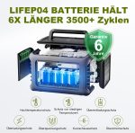 ALLPOWERS R600 Tragbare Solar-Generator-Serie – 299Wh LiFePO4 Powerstation mit 100W Solarpanel-Set – Bild 4