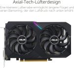 ASUS Dual GeForce RTX 3050 V2 OC Edition 8GB GDDR6 | DUAL-RTX3050-O8G-V2 | Ampere | Axial-Tech Kühlung – Bild 2