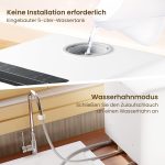 HAVA Mini-Geschirrspüler | Tischgeschirrspüler mit 5L Wassertank & 8 Programmen (TDQR07) – Bild 3