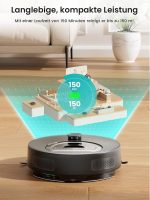 Lefant M330 Serie Saug- und Wischroboter mit dToF LiDAR-Navigation, 5.000 Pa Saugkraft und intelligenter Hinderniserkennung – Bild 3