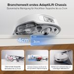 Roborock Qrevo Curv 2 Pro Saug- und Wischroboter - 25.000 Pa Saugkraft, 100°C Mopp-Reinigung, Weiß – Bild 3