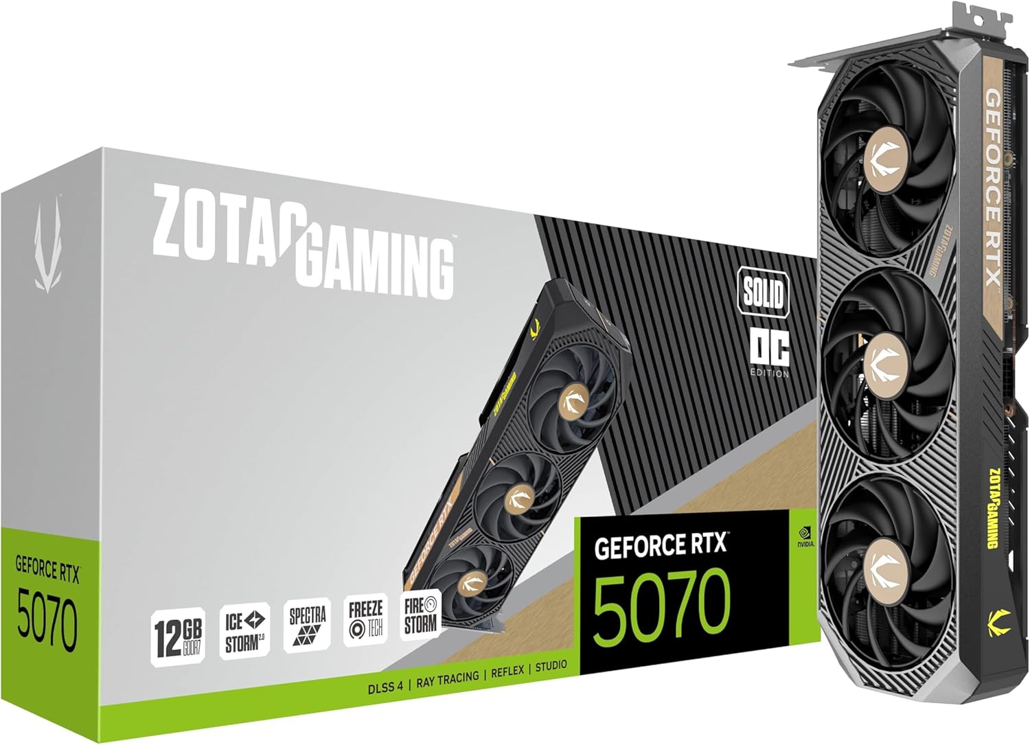 713HnoHuiuL._AC_SL1500 ZOTAC GAMING GeForce RTX 5070 Solid OC 12GB GDDR7 Grafikkarte (ZT-B50700J-10P) – Bild 1
