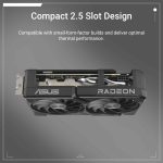 ASUS Dual Radeon RX 9060 XT 16G | DUAL-RX9060XT-16G | 16GB GDDR6 | RDNA 4 | Axial-Tech Design – Bild 2