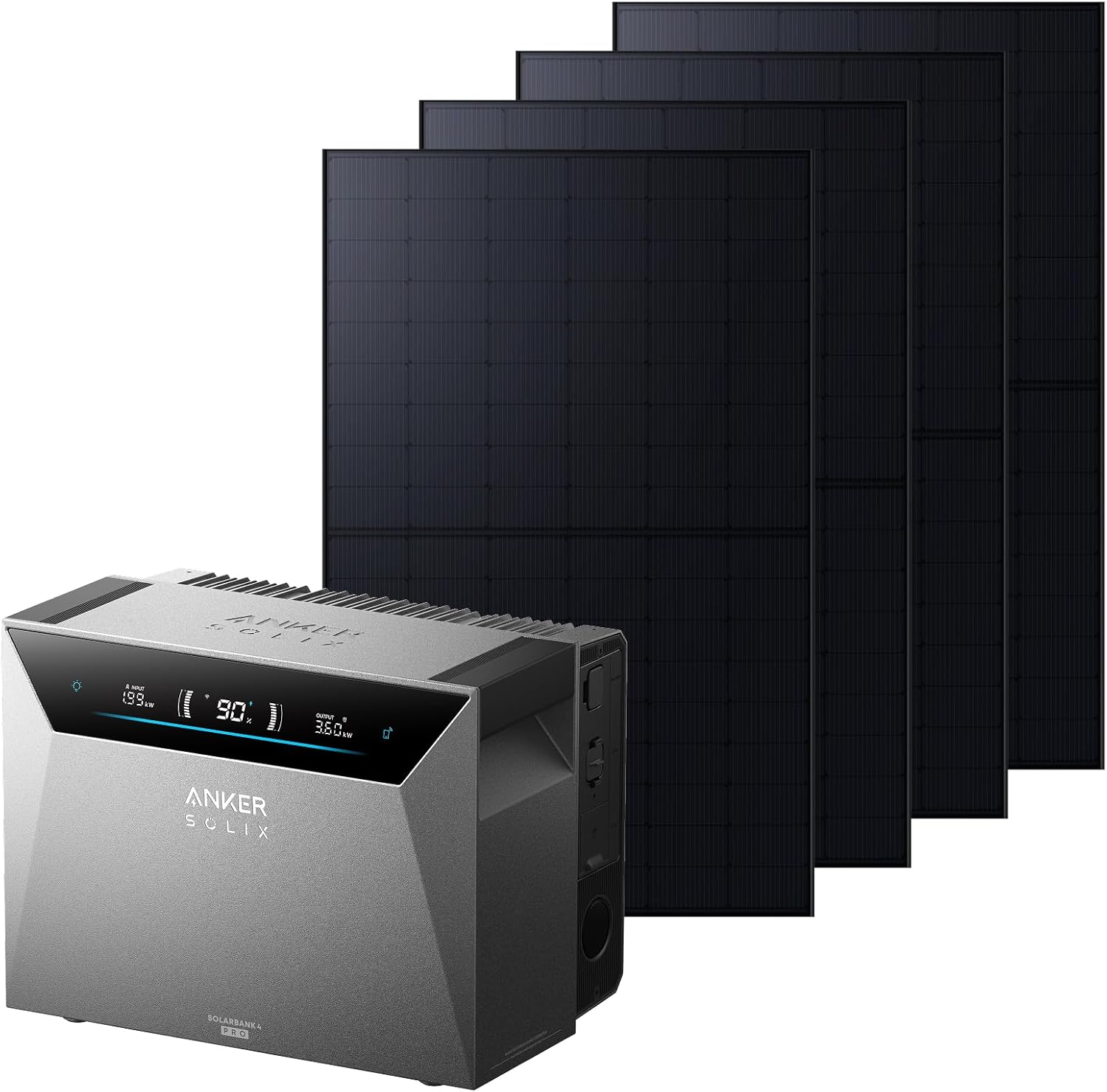 713R10NghUL._AC_SL1500 Anker Solix Solar Bank 4 Pro Serie – Intelligentes Energiespeichersystem (Basis, Erweiterung & Solarkits) – Bild 1