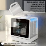 Hermitlux Mini-Geschirrspüler | Tischgeschirrspüler mit 5L Wassertank & 360° Reinigung (HDW5 / HMX Serie) – Bild 7