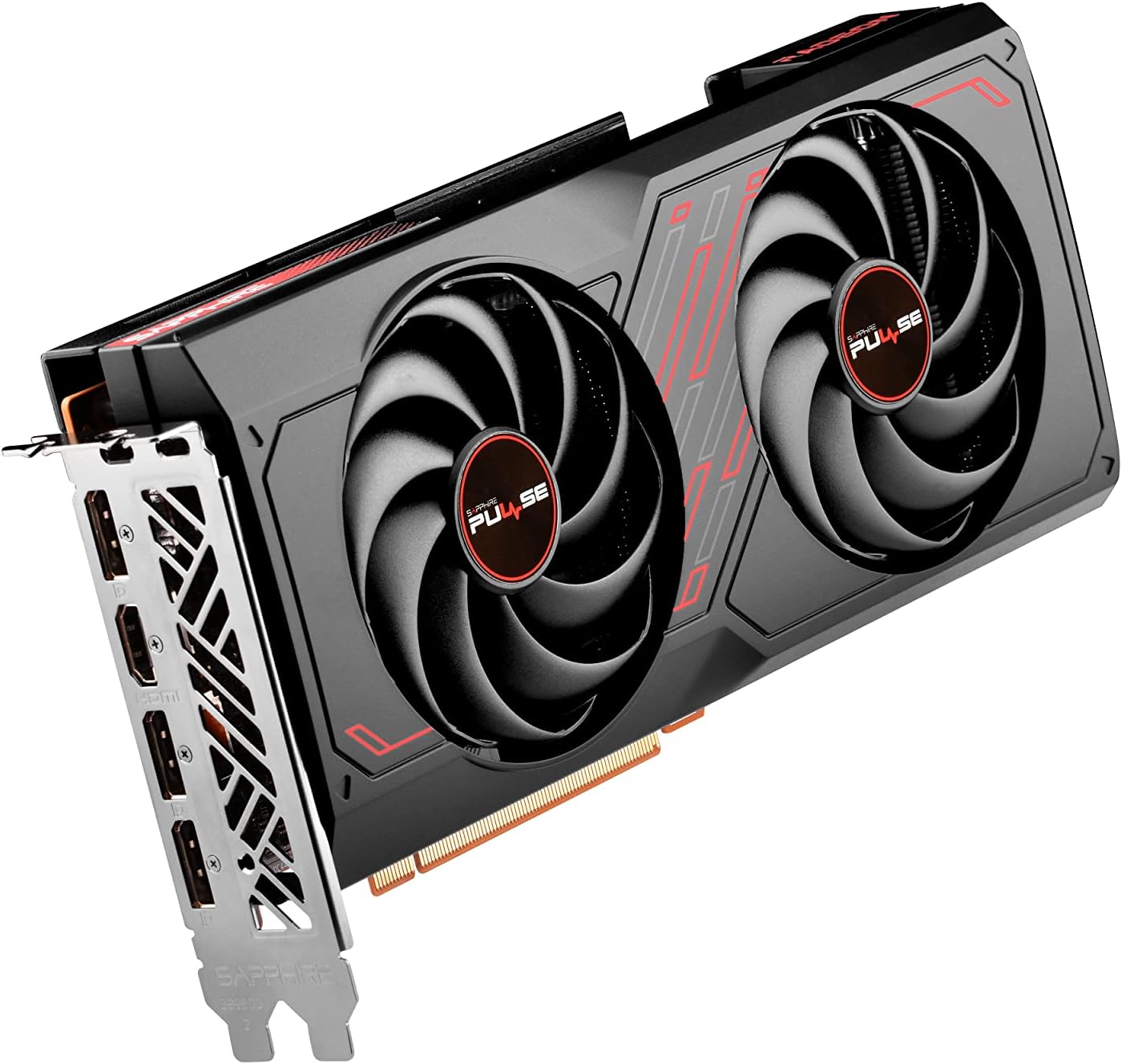 714nXgTiuAL._AC_SL1500 Sapphire PULSE AMD Radeon RX 7600 8GB GDDR6 | 11324-01-20G | Dual-X Cooling | 1080p Gaming – Bild 1