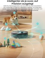 Lefant M330 Serie Saug- und Wischroboter mit dToF LiDAR-Navigation, 5.000 Pa Saugkraft und intelligenter Hinderniserkennung – Bild 2