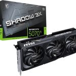 MSI GeForce RTX 5070 Ti 16G Shadow 3X OC | 16GB GDDR7 | V531-085R | Blackwell Architektur | Triple-Fan