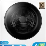 Midea V3 Frontlader Waschmaschine | 8kg - 10kg | 1400 U/Min | Dampffunktion | Klasse A-10%