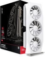 XFX Mercury AMD Radeon RX 9060 XT OC White Gaming Edition 16GB GDDR6 Grafikkarte (RX-96TMERCW9)