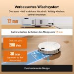 Roborock Qrevo Edge 2 und Qrevo Edge S5A Serie Saug- und Wischroboter mit HyperForce-Saugkraft, FlexiArm-Technologie und intelligenter Reinigungsstation - Image 3