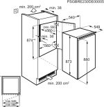 AEG 6000 Serie Einbaugefrierschrank | Integrierbar mit LowFrost & E-Klasse (88cm / 98L) – Bild 5