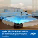 Tapo RV30 Max Plus Saug- und Wischroboter mit automatischer Absaugstation, 5.300 Pa Saugkraft und LiDAR+IMU-Dual-Navigation – Bild 7