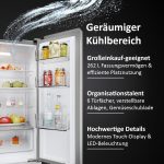 Haier FD 70 French Door Kühlschrank | 402L - 477L | 70cm Breit | No Frost | Klasse E – Bild 3