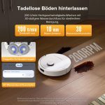 Roborock QV 35S Saug- und Wischroboter mit All-in-One-Dock, 10.000 Pa HyperForce-Saugkraft und intelligenter Hinderniserkennung – Bild 8