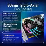 PNY GeForce RTX 5070 ARGB OC 12GB GDDR7 | VCG507012TFXXPB1-O | Triple-Fan | Blackwell | PCIe 5.0 – Bild 6