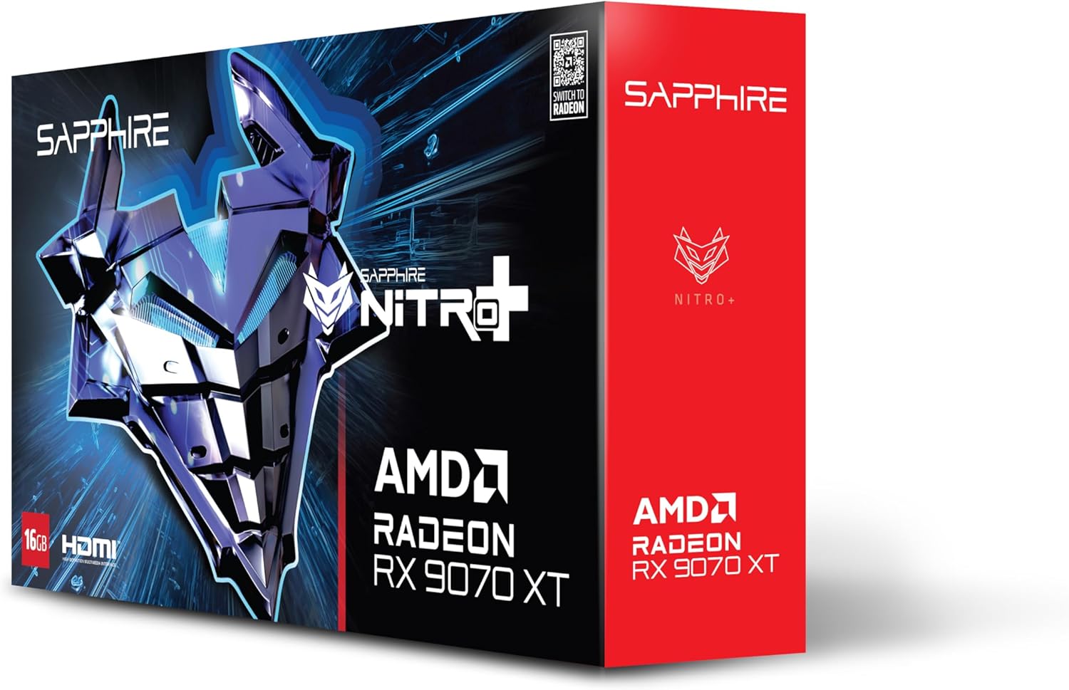 71LGW3ZtTeL._AC_SL1500 Sapphire Nitro+ AMD Radeon RX 9070 XT OC 16GB | 11348-01-20G | 16GB GDDR6 | PCIe x16 | 4K Gaming-Flaggschiff – Bild 1