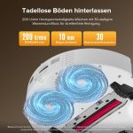 Roborock QV 35S Saug- und Wischroboter mit All-in-One-Dock, 10.000 Pa HyperForce-Saugkraft und intelligenter Hinderniserkennung – Bild 4