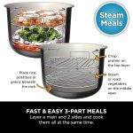 Ninja Foodi MAX 14-in-1 SmartLid Multikocher (OL750EU) – 7,5L Fassungsvermögen, Schnellkochtopf & Heißluftfritteuse mit digitalem Thermometer und Smart Cook System – Bild 7