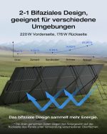 EcoFlow Tragbare Solarpanel-Serie – Hocheffiziente faltbare Lösungen (220W & 400W) – Bild 2