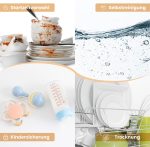HAVA Mini-Geschirrspüler | Tischgeschirrspüler mit 5L Wassertank & 8 Programmen (TDQR07) – Bild 8
