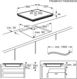 Electrolux LIT60336 Induktionskochfeld autark | 60cm, 3 Zonen, Bridge-Funktion, Hob2Hood, Schwarz – Bild 4