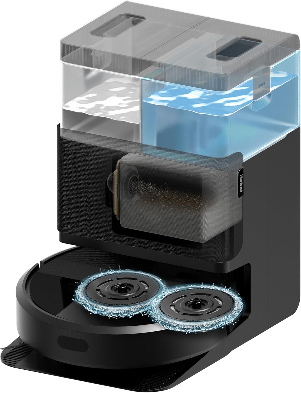 71c2sKLXr3L._AC_SL1500 iRobot Roomba Combo 405 Saug- und Wischroboter mit AutoWash-Station, 7.000 Pa Saugkraft und SmartScrub-Technologie – Bild 1