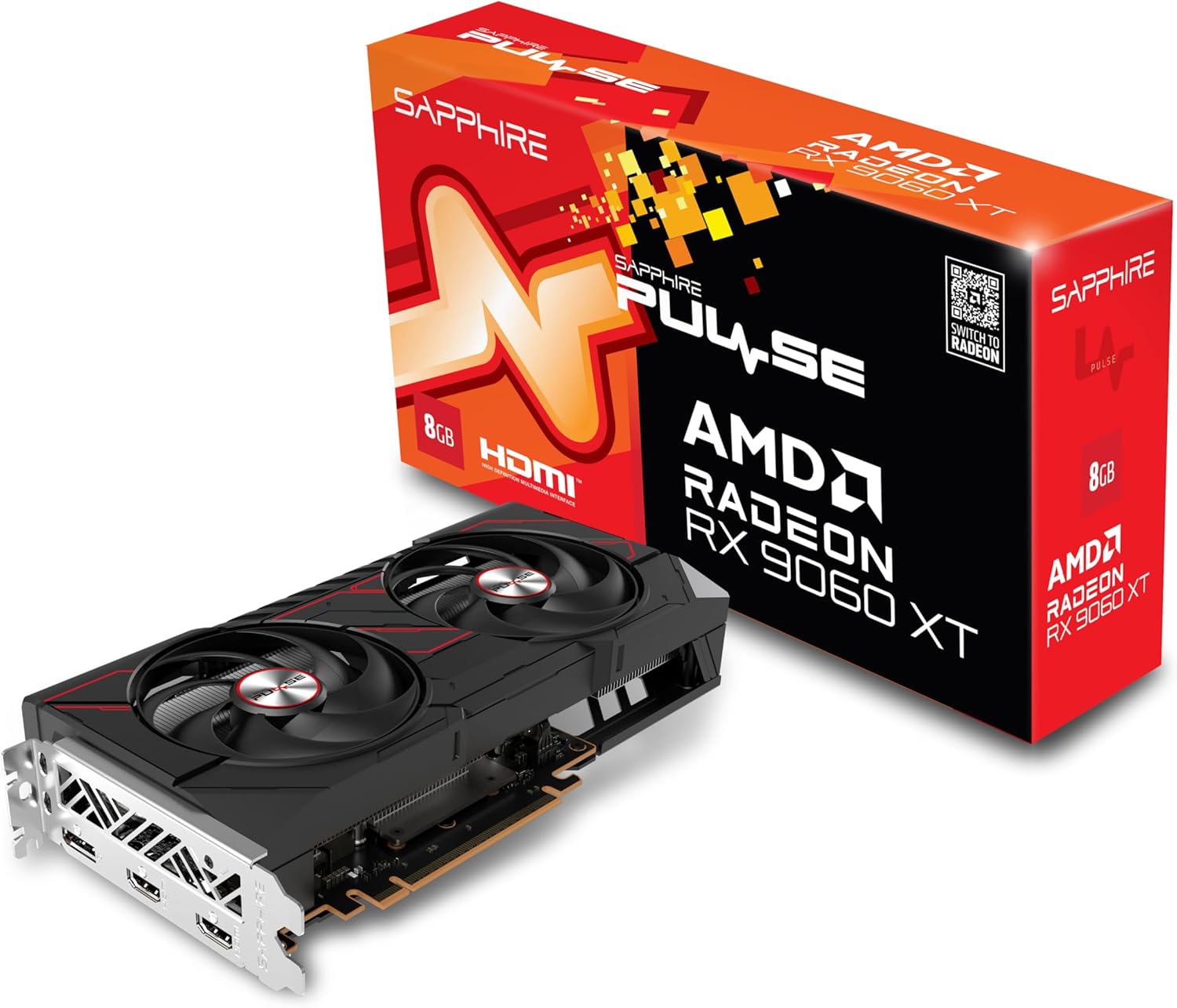 71c_5sZOeYL._AC_SL1500 Sapphire Pulse AMD Radeon RX 9060 XT Gaming OC 8GB GDDR6 | 11350-04-20G | RDNA | Dual-Fan | 4K Gaming – Bild 1