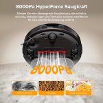 Roborock Qrevo Saug- und Wischroboter | 8.000 Pa Saugkraft, Anti-Tangle-Bürste, LiDAR-Navigation, All-in-One Station (QV 35A Set) – Bild 3