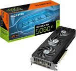 GIGABYTE GeForce RTX 5060 Ti Eagle MAX OC 16G | GV-N506TEAGLEMAX OC-16GD | 16GB GDDR7 | Blackwell | Triple-Fan