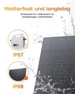 Solarway 1000Wp Balkonkraftwerk – 800W EcoFlow Stream Wechselrichter & 500W Bifaziale Solarmodule – Bild 6