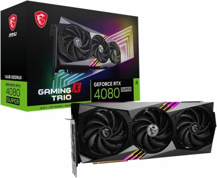 MSI GeForce RTX 4080 SUPER 16G Gaming X Trio Grafikkarte (V511-247R)