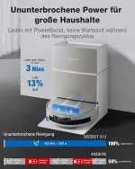 ECOVACS Deebot X12 Serie Saug- und Wischroboter mit FocusJet Fleckenvorlösung, OZMO Roller 3.0 und AIVI 3D 4.0 Hinderniserkennung – Bild 5