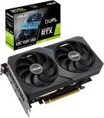 ASUS Dual GeForce RTX 3060 OC Edition 12GB | DUAL-RTX3060-O12G-V2 | 12GB GDDR6 | Ampere | 2-Slot