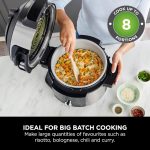 Ninja Foodi MAX 14-in-1 SmartLid Multikocher (OL750EU) – 7,5L Fassungsvermögen, Schnellkochtopf & Heißluftfritteuse mit digitalem Thermometer und Smart Cook System – Bild 9