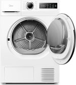 Midea MD11EH Wärmepumpentrockner | 7kg - 8kg | Knitterschutz | Sensor-Trocknung | Klasse D – Bild 2