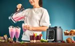 Moulinex InfinyMix+ LM91HD Standmixer | 1600W | 1,75L Tritan-Krug + 600ml Flasche | 5 Programme – Bild 8