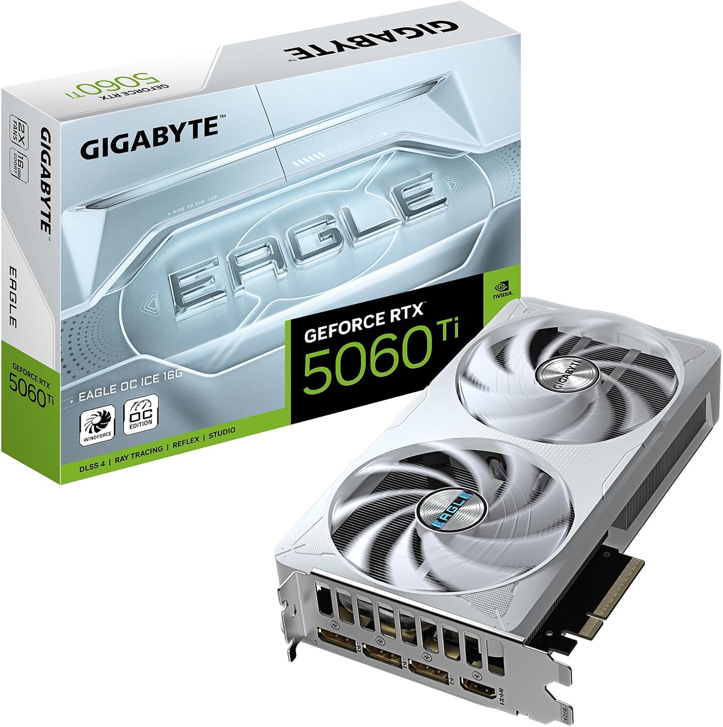 71mdlnHYujL._AC_SL1500 GIGABYTE GeForce RTX 5060 Ti Eagle OC Ice & AERO OC | 16GB GDDR7 | Blackwell | 1080p/1440p Gaming – Bild 1