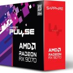 Sapphire PULSE AMD Radeon RX 9070 16GB GDDR6 | 11349-03-20G | RDNA 4 | PCIe 5.0 | Dual-X Kühlung