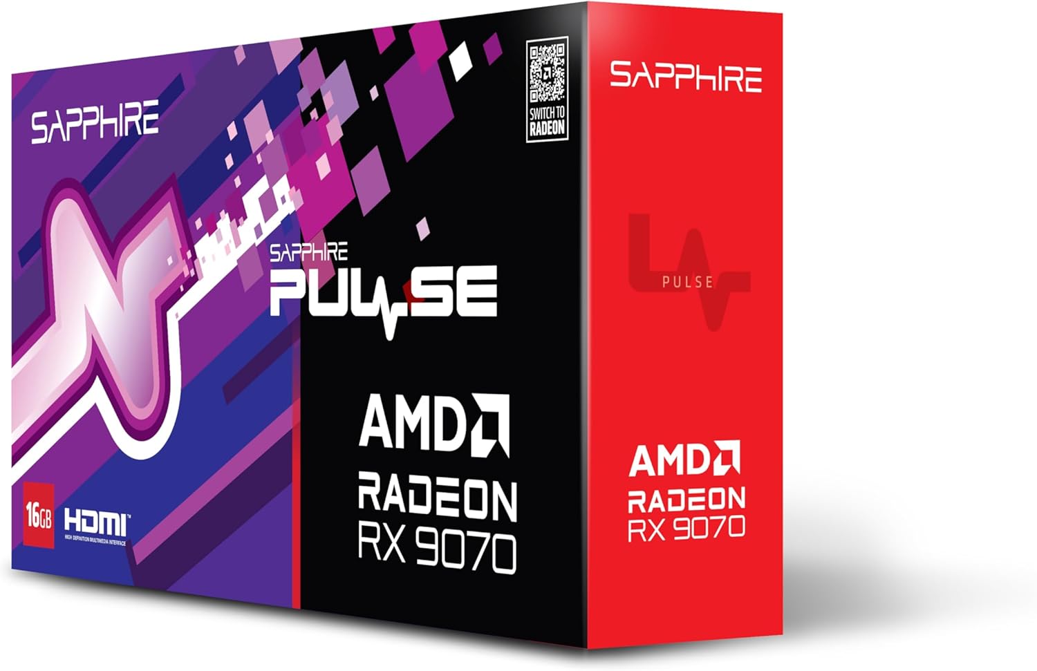 71qKrcYMMmL._AC_SL1500 Sapphire PULSE AMD Radeon RX 9070 16GB GDDR6 | 11349-03-20G | RDNA 4 | PCIe 5.0 | Dual-X Kühlung – Bild 1