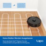 Tapo RV30 Max Plus Saug- und Wischroboter mit automatischer Absaugstation, 5.300 Pa Saugkraft und LiDAR+IMU-Dual-Navigation – Bild 8