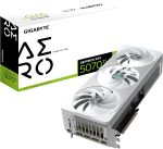 Gigabyte GeForce RTX 5070 Ti Aero OC 16G | GV-N507TAERO OC-16GD | 16GB GDDR7 | PCIe 5.0 | Weiß/Silber Design