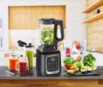 Moulinex InfinyMix+ LM91HD Standmixer | 1600W | 1,75L Tritan-Krug + 600ml Flasche | 5 Programme – Bild 3